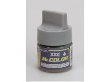 GUNZE 郡是 Mr. COLOR 半光澤飛機灰 BS381C/627 英國空軍迷彩色 10ml 模型專用漆 NO.C-332,C332